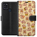 Pikkukuva 1 / 3: Samsung Galaxy A21s Lompakkokotelo Kawaii capybara puhelinkotelo useilla söpöillä hahmoilla