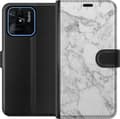 Kompatibelt Lommeboketui til Xiaomi Redmi 10C Marmor