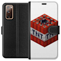 Miniatyrbillede 1 af 3: Samsung Galaxy S20 FE Tegnebogsetui Minecraft TNT