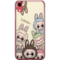 Miniatyrbillede 1 af 2: Apple iPhone XR Gennemsigtig cover Labubu Pastel Collection