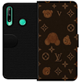 Miniatyrbillede 1 af 3: Huawei P40 lite E Tegnebogsetui Plush Luxe