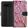 Miniatyrbillede 1 af 3: Samsung Galaxy S10 Tegnebogsetui Glimmer