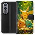 Pikkukuva 1 / 3: OnePlus Nord CE4 Lite Lompakkokotelo Pixelmonster pelityyli -