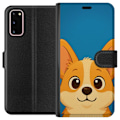 Pikkukuva 1 / 3: Samsung Galaxy S20 Lompakkokotelo Hello Corgi