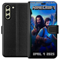 Miniatyrbillede 1 af 3: Samsung Galaxy S21 FE 5G Tegnebogsetui En Minecraft-film