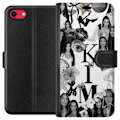 Miniatyrbillede 1 af 3: Apple iPhone 7 Tegnebogsetui Kim Kardashian – Aesthetic Look
