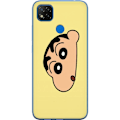 Miniatyrbillede 1 af 3: Xiaomi Redmi 9C NFC Gennemsigtig cover Peeking Shinchan