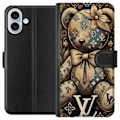 Miniatyrbillede 1 af 3: Apple iPhone 16 Plus Tegnebogsetui LV Teddy