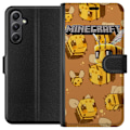 Miniatyrbillede 1 af 3: Samsung Galaxy A24 4G Tegnebogsetui Minecraft Bi