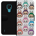 Miniatyrbillede 1 af 3: Motorola Moto E7 Tegnebogsetui Labubu Macaron Monster - Nuttet