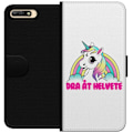 Miniatyrbillede 1 af 3: Huawei Y6 (2018) Tegnebogsetui Unicorn