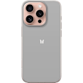 Miniatyrbillede 1 af 3: Apple iPhone 16 Pro Gennemsigtig cover Grå Sommerfugl
