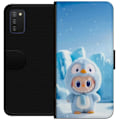Miniatyrbillede 1 af 3: Samsung Galaxy A03s Tegnebogsetui sort ridder fortnite