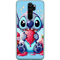 Miniatyrbilde 1 av 3: Xiaomi Redmi Note 8 Pro  Gjennomsiktig deksel Strawberry Stitc