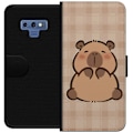 Miniatyrbillede 1 af 3: Samsung Galaxy Note9 Tegnebogsetui Mobilskal kawaii capybara flera figurer japansk stil
