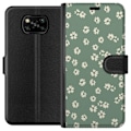 Pikkukuva 1 / 3: Xiaomi Poco X3 NFC Lompakkokotelo Kukkaisunelma - Värikäs Kukkakuvio