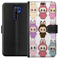 Miniatyrbilde 1 av 3: Xiaomi Redmi 9 Lommeboketui Labubu Pink Monster - Popkunst med