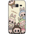 Miniatyrbillede 1 af 3: Samsung Galaxy Core Prime Gennemsigtig cover Labubu Pastel Col