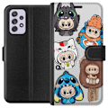 Miniatyrbillede 1 af 3: Samsung Galaxy A52s 5G Tegnebogsetui Labubu figur samling - Po