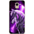 Pikkukuva 1 / 3: Samsung Galaxy J6 Läpinäkyvä kuori Punainen Susi