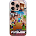 Pikkukuva 1 / 3: Apple iPhone 16 Pro Läpinäkyvä kuori Minecraft