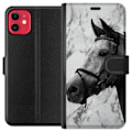 Miniatyrbillede 1 af 3: Apple iPhone 11 Tegnebogsetui Hest