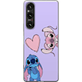 Pikkukuva 1 / 3: Sony Xperia 1 V Läpinäkyvä kuori Stitch Mode
