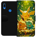 Miniatyrbild 1 av 3: Huawei P Smart Z Plånboksfodral Pixelmonster spelstil – fä