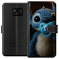 Pikkukuva 1 / 3: Samsung Galaxy S7 Lompakkokotelo Stitch & Napp - vauvateema söpöllä hahmolla