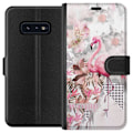 Pikkukuva 1 / 3: Samsung Galaxy S10e Lompakkokotelo Flamingo
