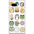 Pikkukuva 1 / 3: Google Pixel 7a Läpinäkyvä kuori Kawaii Friends