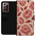 Miniatyrbillede 1 af 3: Samsung Galaxy Note20 Ultra Tegnebogsetui Roseblomst