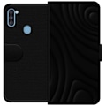 Pikkukuva 1 / 3: Samsung Galaxy A11 Lompakkokotelo Tummat Aallot