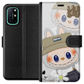 Pikkukuva 1 / 3: OnePlus 8T Lompakkokotelo Labubu Minimal Mood - Yksinkertainen ja tyylikäs hirviösuunnittelu