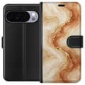 Kompatibel Tegnebogsetui til Google Pixel 11 Pro Sandmarmor beige