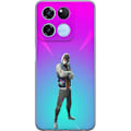 Pikkukuva 1 / 3: OnePlus Ace Racing Läpinäkyvä kuori musta ritari fortnite