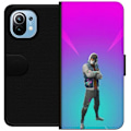 Miniatyrbillede 1 af 3: Xiaomi Mi 11 Tegnebogsetui sort ridder fortnite