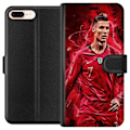 Miniatyrbillede 1 af 3: Apple iPhone 7 Plus Tegnebogsetui Ronaldo Færdigheder - CR7 D
