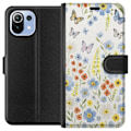 Miniatyrbilde 1 av 3: Xiaomi Mi 11 Lite Lommeboketui Sommerblomster