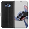 Miniatyrbillede 1 af 3: Samsung Galaxy S8 Tegnebogsetui Stitch i fart - Kawaii-design