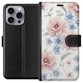 Miniatyrbillede 1 af 3: Apple iPhone 16 Pro Max Tegnebogsetui Romantiske blomster