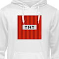 Miniatyrbilde 1 av 8: Barn-Hettegenser | Myk Hettegenser for Barn Minecraft TNT hvit 9-11 År
