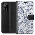 Miniatyrbillede 1 af 3: Xiaomi Mi 10T 5G Tegnebogsetui Blomster & Fugle - Romantisk Vi