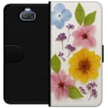 Miniatyrbillede 1 af 3: Sony Xperia 10 Plus Tegnebogsetui Pressede blomster