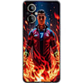 Pikkukuva 1 / 3: OnePlus Nord N20 5G Läpinäkyvä kuori Ronaldo Inferno - jalkapallolegenda liekeissä