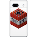 Miniatyrbild 1 av 3: Google Pixel 7a Genomskinligt Skal Minecraft TNT