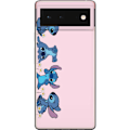 Pikkukuva 1 / 3: Google Pixel 6 Läpinäkyvä kuori  Stitch Nauru & Leikki –