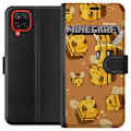 Miniatyrbillede 1 af 3: Samsung Galaxy A12 Tegnebogsetui Minecraft Bi