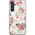 Pikkukuva 1 / 3: Samsung Galaxy S24 FE Läpinäkyvä kuori Retro Kukkia