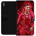 Miniatyrbillede 1 af 3: Sony Xperia Z3 Tegnebogsetui Ronaldo Færdigheder - CR7 Design